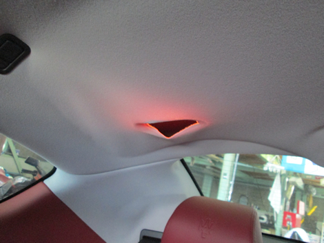 マセラティ グラントゥーリズモ　天井張替え 施工前