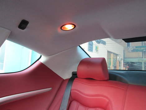 マセラティ グラントゥーリズモ　天井張替え 施工後