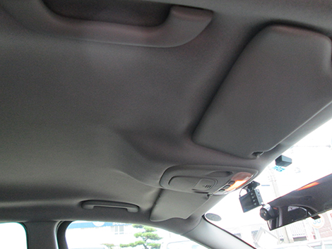 ジャガー X-TYPE 天井張り替え 施工後