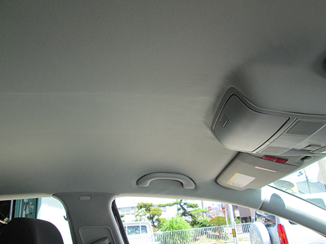 フォルクスワーゲン ゴルフ 天井張り替え 施工後