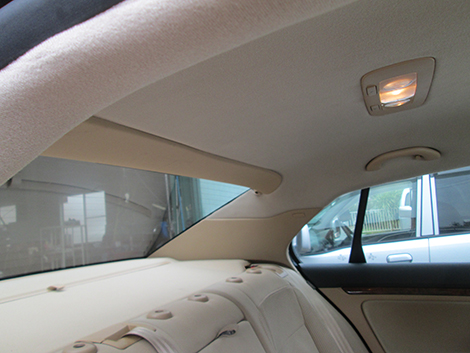 フォルクスワーゲン ジェッタ 天井張り替え 施工後