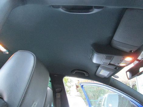 フォルクスワーゲン　ゴルフ６　天井張替え 施工後