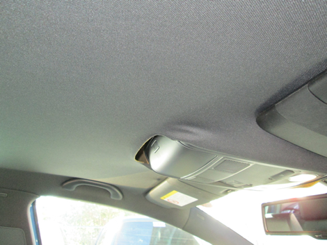 フォルクスワーゲン　ゴルフ６　天井張替え 施工前