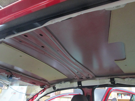 ゴルフ 断熱材追加施工 施工前