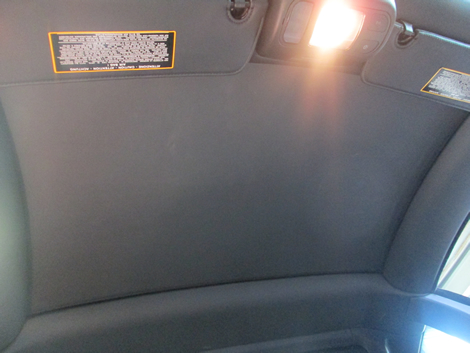 フェラーリ　モデナ　天井張替え 施工後